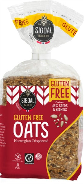 Sigdal Bakeri Oats Crispbread, 190G