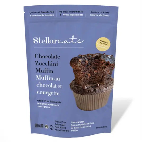 Stellar Eats Baking Mix Chocolate Zucchini Muffin 325 G