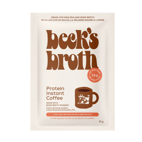 Beck's Broth - Bone Broth Instant Coffee 21G