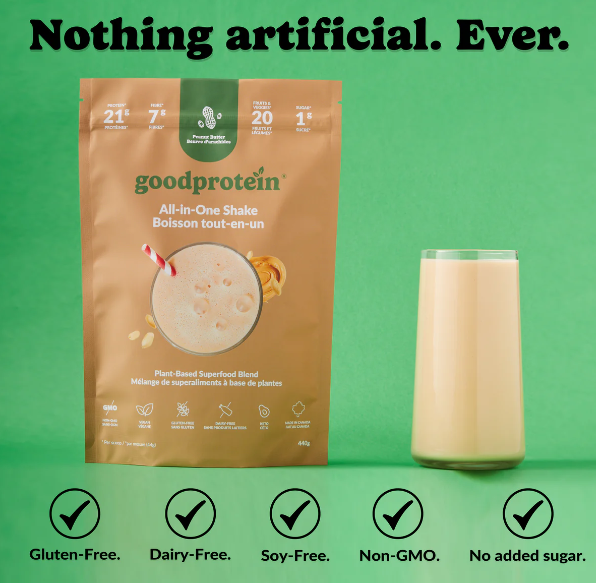 Good Protein All In One Shake - Peanut Butter, 880G