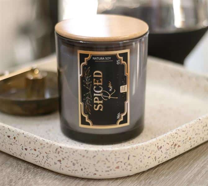 Natura Soy - Man Candle Spiced Rum