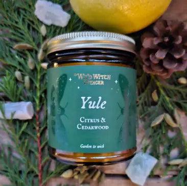 Wild Witch Potager - Yule Candle, 8Oz