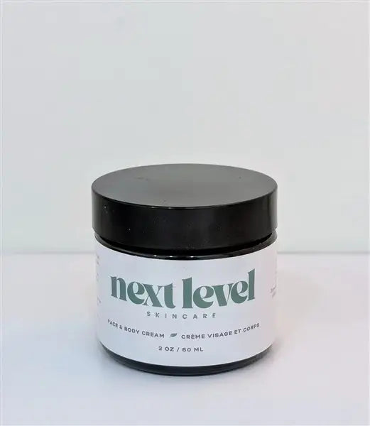 Next Level Skin Care Face And Body Cream, 2Oz