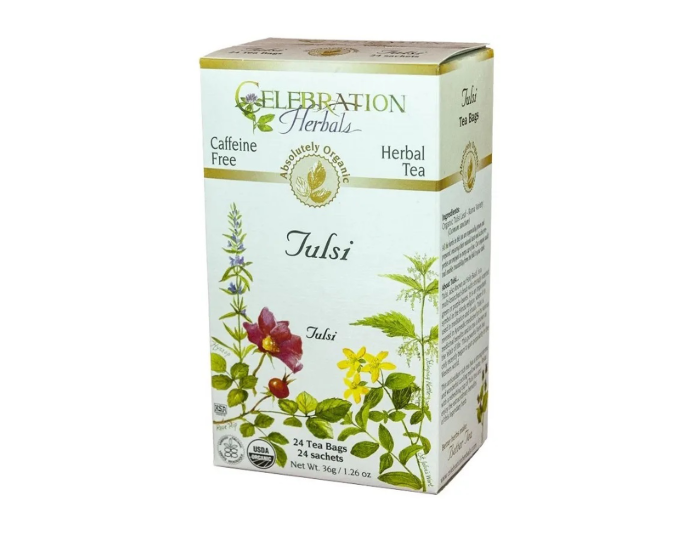 Celebration Herbals Organic Tulsi Tea, 24Bgs
