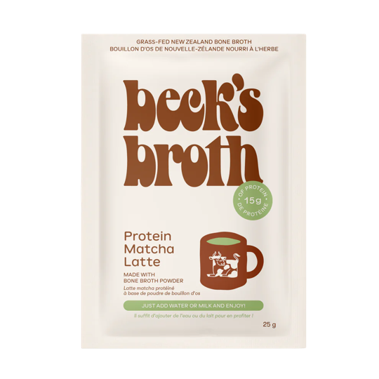 Beck's Broth - Bone Broth Instant Matcha 21G