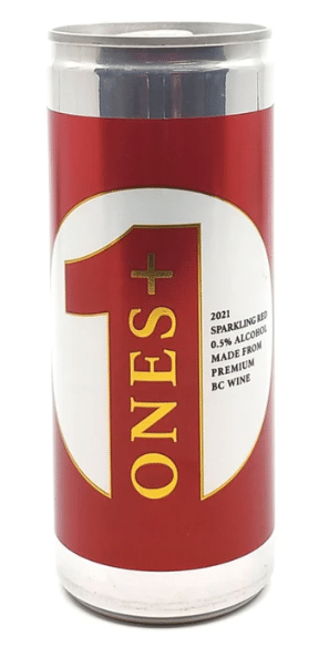 ONES Non Alcoholic Wine - Sparkling Red Can, 250Ml