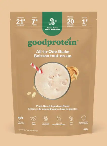 Good Protein All In One Shake - Peanut Butter, 440G