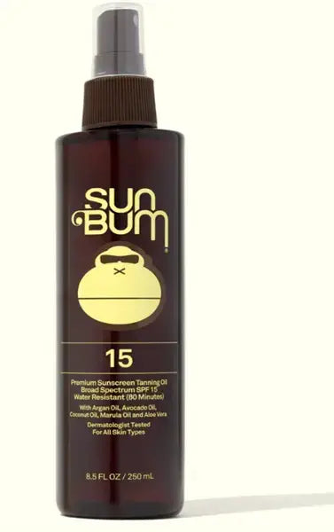 Sun Bum SPF 15 Sunscreen Tanning Oil, 250Ml