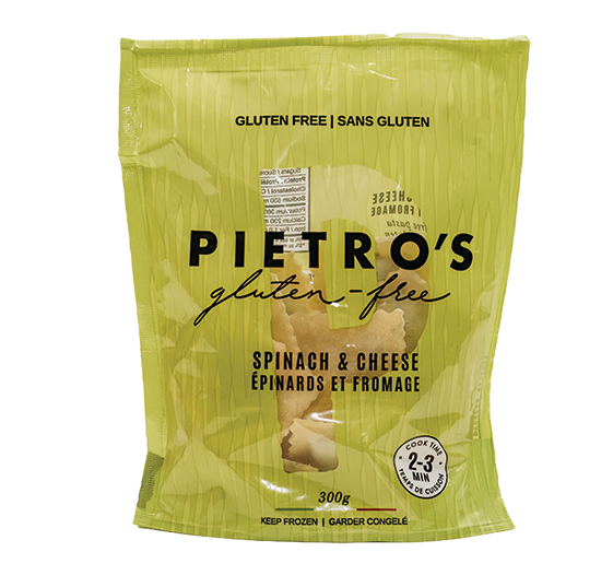 Pietro's Gluten Free Spinach And Ricotta Ravioli, 300G