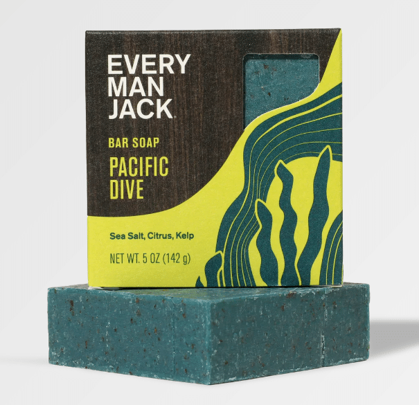 Every Man Jack Cold Plunge Bar Soap - Pacific Dive, 142G