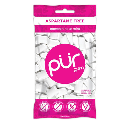 Pur Gum - Pomegranate Mint, 55Pc