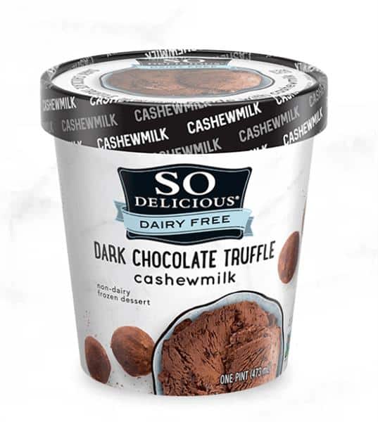 So Delicious - Dark Chocolate Truffle Dairy Free Ice Cream, 473Ml