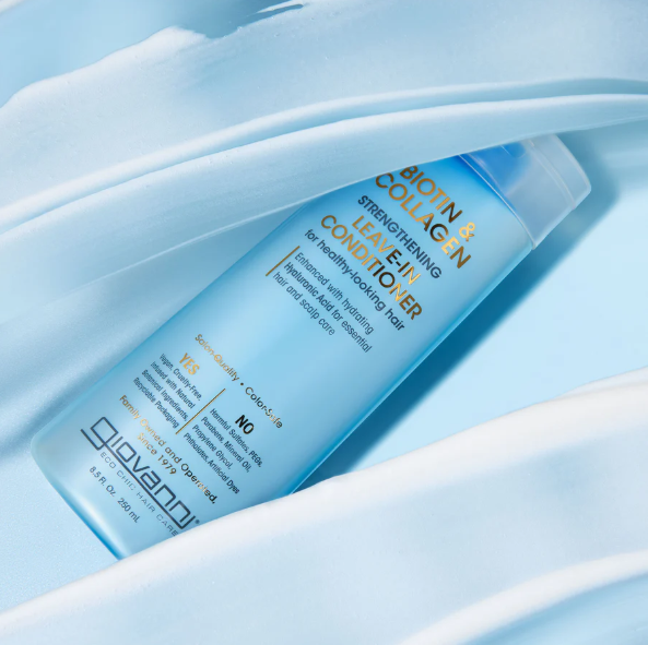 Giovanni Biotin & Collagen Leave-In Conditioner, 251Ml
