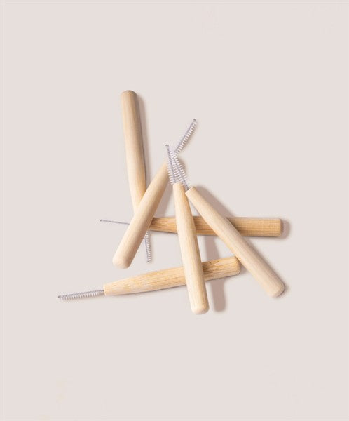 The Humble Co. Interdental Brush Bamboo Size 0, 6Ct