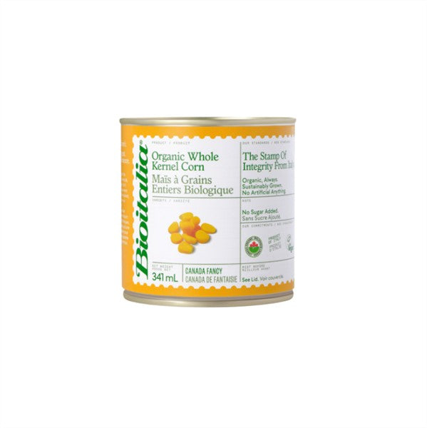 Bio Italia Organic Whole Kernal Corn, 341Ml