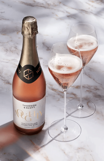 Noughty Sparkling Rosé - Non-Alcoholic Wine, 750Ml