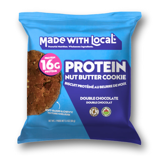 Made With Local Double Chocolate Protein Cookie 68G