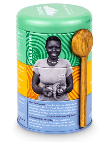 JUSTEA - Loose Leaf Assorted Tea Trio Tin