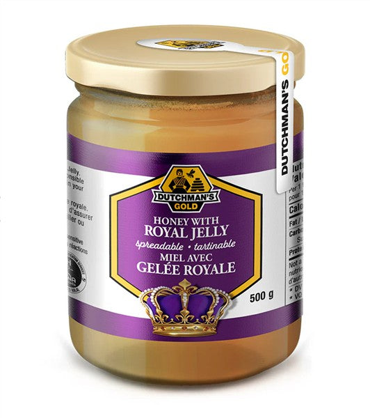 Dutchman's Gold Honey With Royal Jelly, 500G