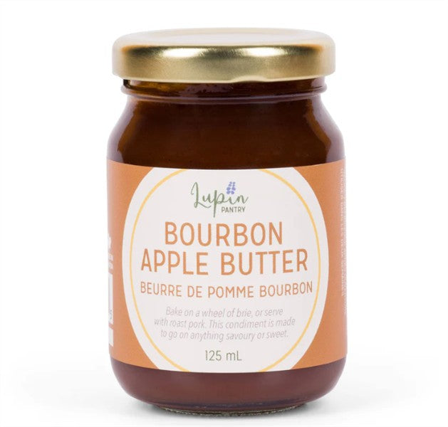 Lupin Pantry Bourbon Apple Butter, 125Ml