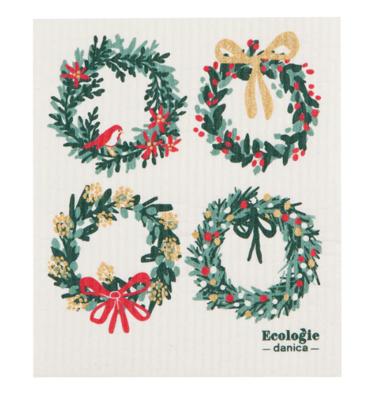 Ecologie Swedish Sponge Cloth - Wreaths