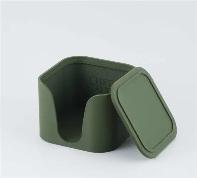 Cheeks Ahoy Facial Rounds Caddy - Moss
