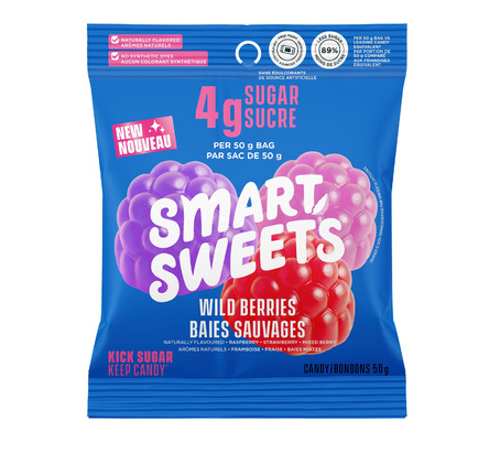 Smart Sweets - Wild Berries, 50G
