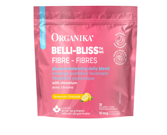 Organika Belli-Bliss Glucose Fibre Lemonade, 30Pk