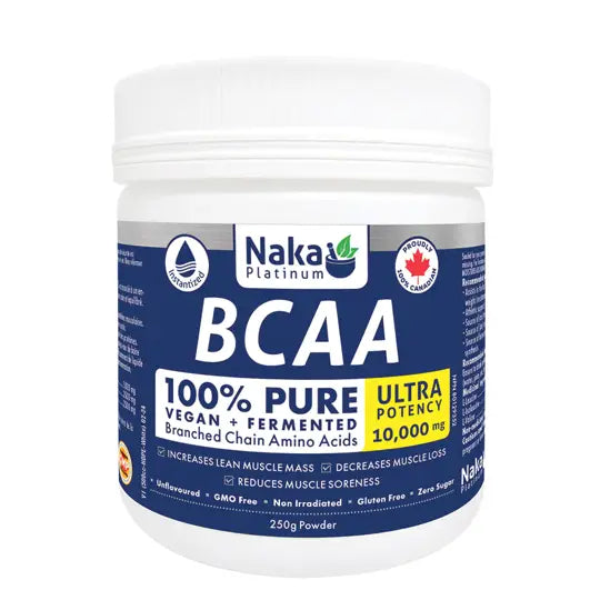 Naka BCAA 100% Pure 10 000Mg 250G