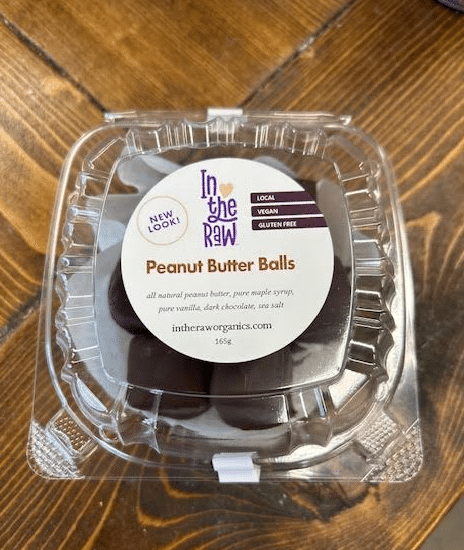 In The Raw Peanut Butter Balls, 165G