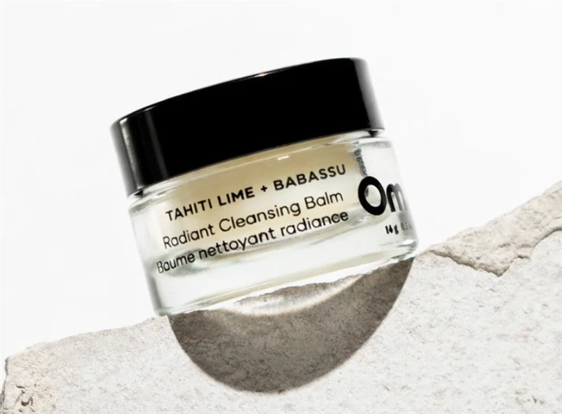 OM Organics Tahiti Lime + Babassu Radiant Cleansing Balm, 14G
