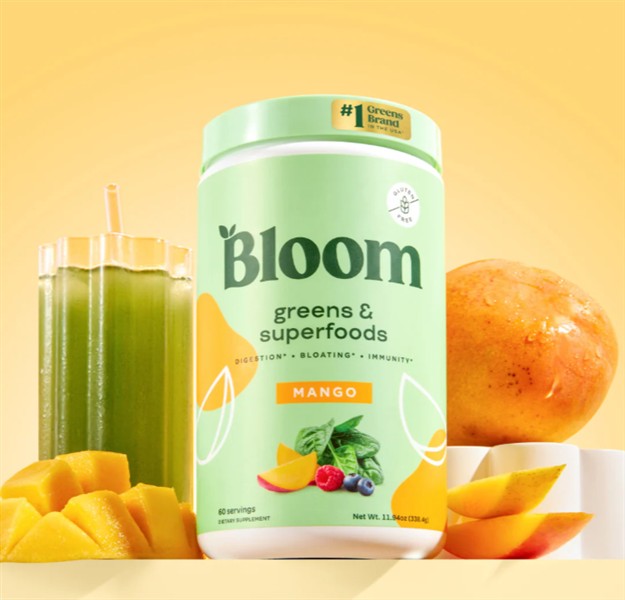 Bloom Greens & Superfoods - Mango,137G