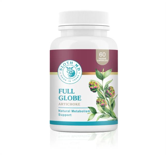 Sloth MD Full Globe Artichoke, 60Vcaps