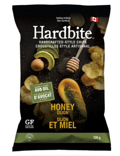 Hardbite Chips - Honey Dijon, 128G