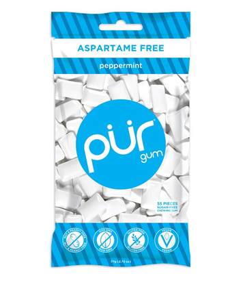 Pur Gum - Peppermint, 55Pc