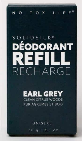 No Tox Life SOLIDSILK Deodorant Refill Capsule - Earl Grey