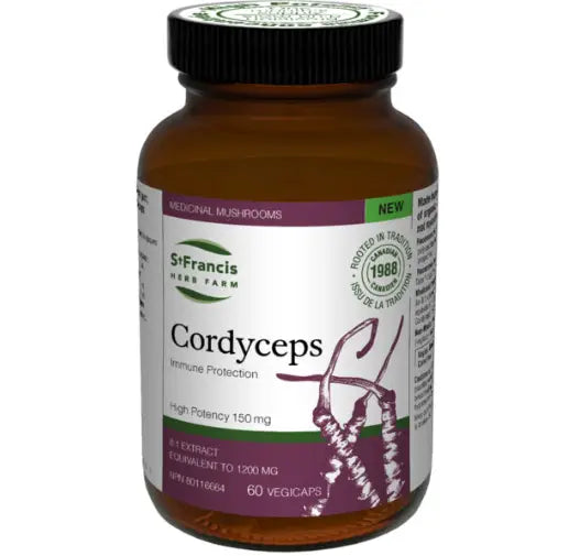 St Francis Cordyceps, 60 Caps