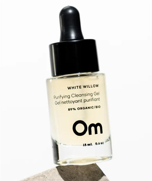 OM Organics White Willow Purifying Cleansing Gel, 18Ml