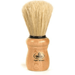 Omega-Boar-Bristle-Shaving-Brush-Beech-Wood-Handle