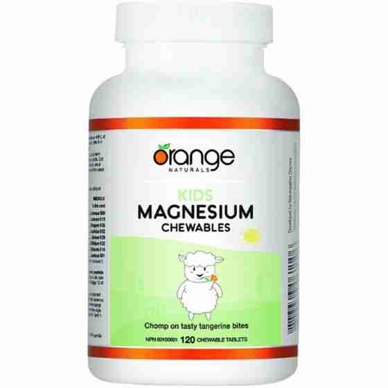 Orange-Naturals-Kids-Chewable-Magnesium-50mg-Highly-Absorbable-120-Chewable-Tablets-Tangerine