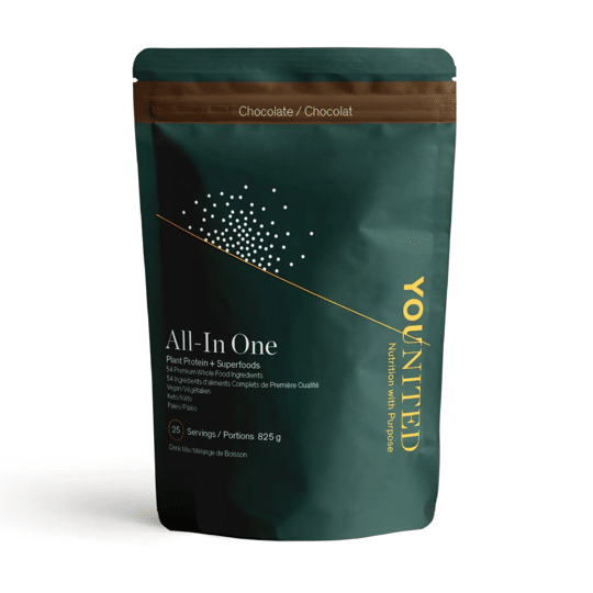 Younited All-In One Plant Protein + Superfoods Chocolate 825G