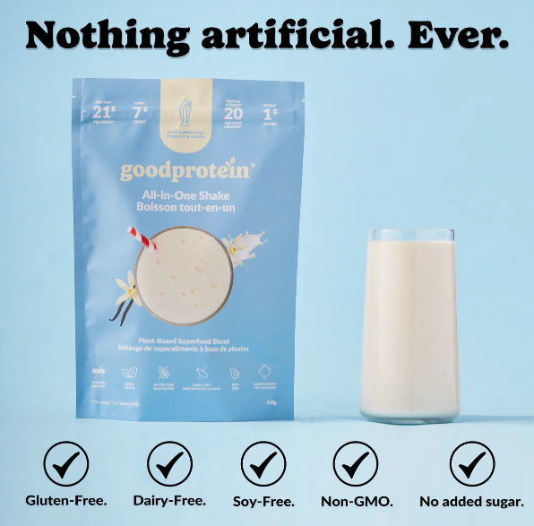 Good Protein All In One Shake - Vanilla Milkshake, 880G