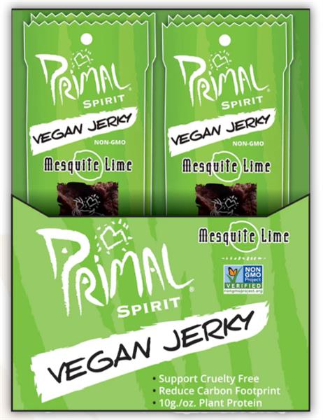 Primal Spirit - Mesquite Lime Vegan Jerky, 28G