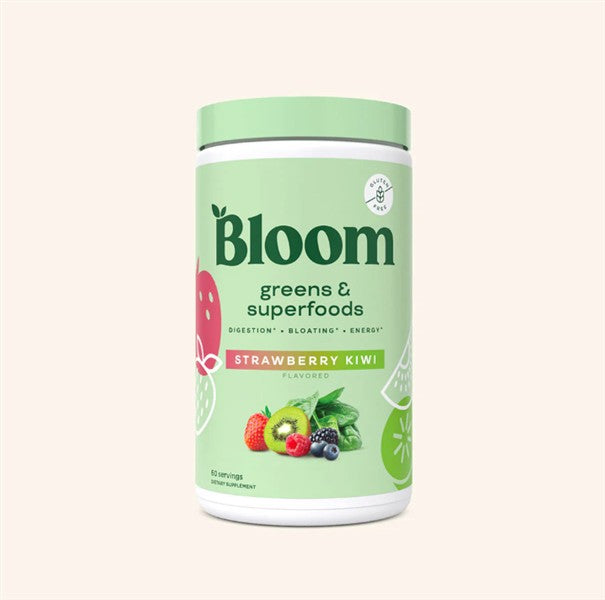Bloom Greens & Superfoods - Strawberry Kiwi,146.5G