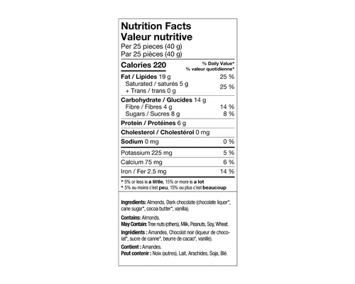 UNREAL Dark Chocolate Almonds 113G
