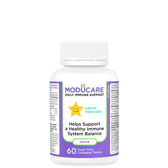Kidstar Moducare Kids 60 Chewable (Grape)