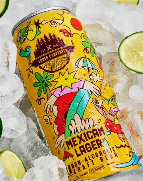 Sober Carpenter - Non-Alcoholic Mexican Lager, 473Ml