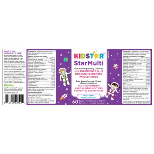 Kidstar Starmulti Multinutrient 60 (Space Berry)
