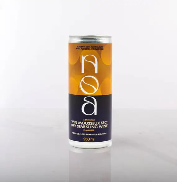 NOA Non-Alcoholic Dry Sparkling Wine,4X250ml