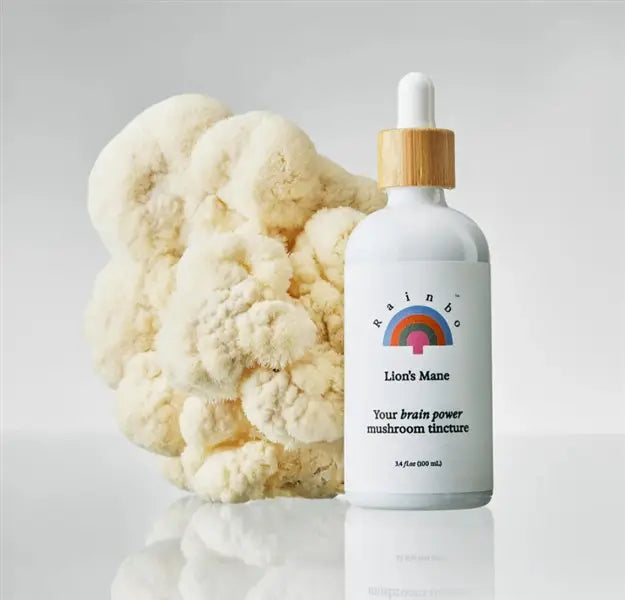 Rainbo Lions Mane Mushroom Tincture, 100Ml